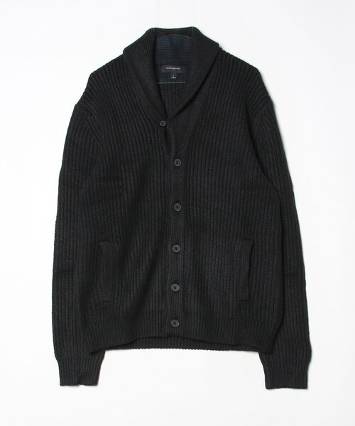 BANANA REPUBLIC FACTORY STORE（バナナリパブリック ファクトリーストア）の「BANANA REPUBLIC FACTORY STORE　　コージーショールカーディガン（カーディガン/ボレロ・メンズ・ブラック/ナチュラル・XL/L/M/S）」の8枚目の写真