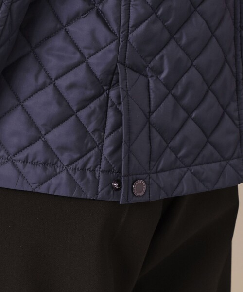 MACKINTOSH LONDON（マッキントッシュ ロンドン）の「キルティングタフタフーデットショートコート（ブルゾン・レディース・ネイビー/ブラック・36/38/40）」の11枚目の写真