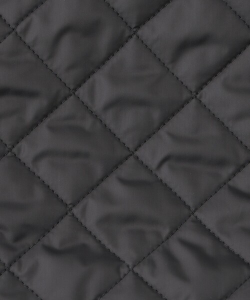 MACKINTOSH LONDON（マッキントッシュ ロンドン）の「キルティングタフタフーデットショートコート（ブルゾン・レディース・ネイビー/ブラック・36/38/40）」の13枚目の写真