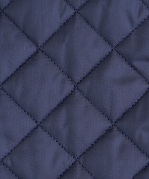 MACKINTOSH LONDON（マッキントッシュ ロンドン）の「キルティングタフタフーデットショートコート（ブルゾン・レディース・ネイビー/ブラック・36/38/40）」の14枚目の写真