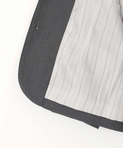 petit main(プティマイン)の「【セミフォーマル】JK+ハーフパンツセット(スーツセット・キッズ・ライトグレー/チャコール・130cm/110cm/120cm/90cm/100cm)」の15枚目の写真