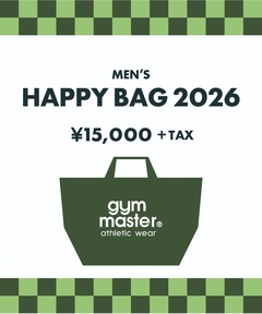 【2026　on-line福袋】gym master-HAPPYBAG（メンズ）