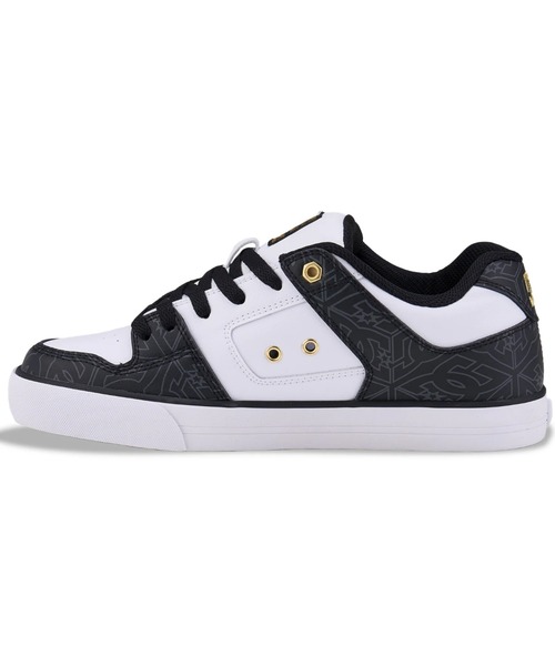 DC SHOES（ディーシーシューズ）の「PURE SE SN/DCユニセックスローカットスニーカー（スニーカー・メンズ・ホワイト系その他・23cm/30cm/29cm/28.5cm/28cm/27.5cm/27cm/26.5cm/26cm/25.5cm/25cm/24.5cm/24cm/23.5cm）」の3枚目の写真