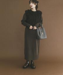 ITEMS URBANRESEARCH | ループニットベストセットワンピース(ワンピース)