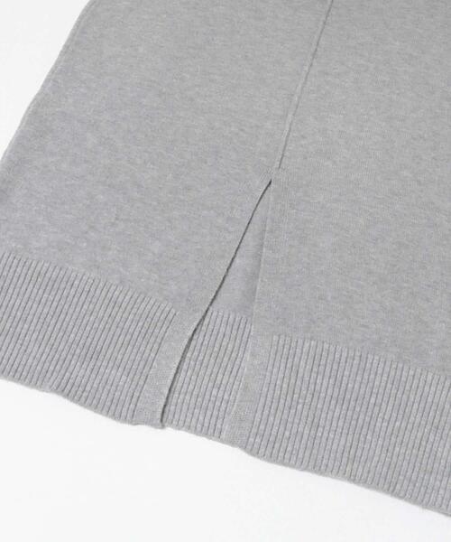 ITEMS URBANRESEARCH（アイテムズ アーバンリサーチ）の「ループニットベストセットワンピース（ワンピース・レディース・グレー/イエロー系その他/ブラウン・FREE）」の13枚目の写真