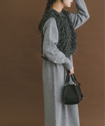 ITEMS URBANRESEARCH | ループニットベストセットワンピース(ワンピース)