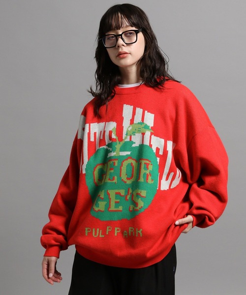 GEORGE'S(ジョージズ)の「フルーツアソートニット(ニット/セーター・メンズ・ピンク/レッド/グリーン/ブルー・MEDIUM/LARGE)」の4枚目の写真