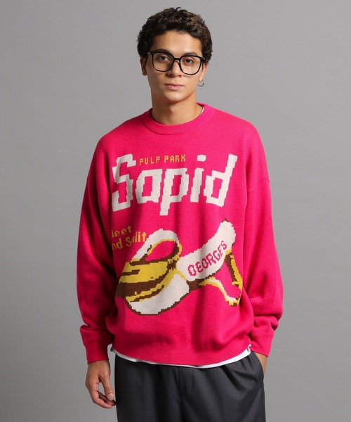 GEORGE'S(ジョージズ)の「フルーツアソートニット(ニット/セーター・メンズ・ピンク/レッド/グリーン/ブルー・MEDIUM/LARGE)」の10枚目の写真