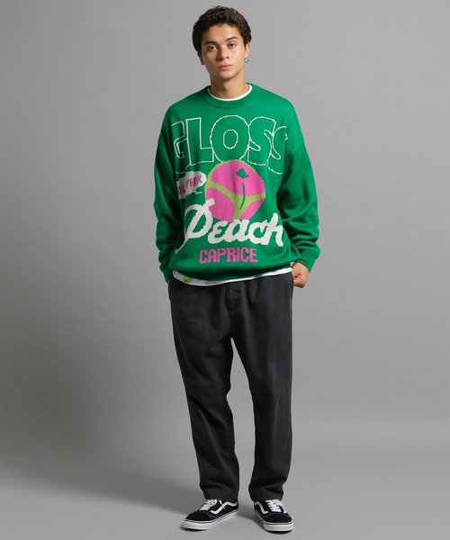 GEORGE'S(ジョージズ)の「フルーツアソートニット(ニット/セーター・メンズ・ピンク/レッド/グリーン/ブルー・MEDIUM/LARGE)」の19枚目の写真