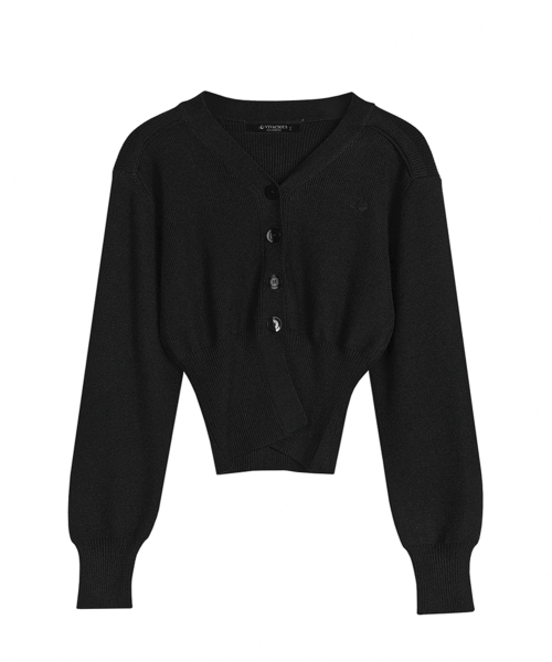 AVANDRESS(アバンドレス )の「Balloon Ribbed Cardigan CHARCOAL(カーディガン/ボレロ・レディース・その他・MEDIUM/SMALL)」の9枚目の写真