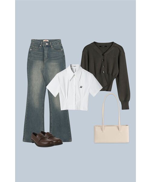 AVANDRESS(アバンドレス )の「Balloon Ribbed Cardigan CHARCOAL(カーディガン/ボレロ・レディース・その他・MEDIUM/SMALL)」の16枚目の写真