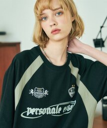 CPGN STUDIO（コンパーニョ）の「Nesca Club Reglan Short Sleeve T-Shirt Black（Tシャツ/カットソー・メンズ）」