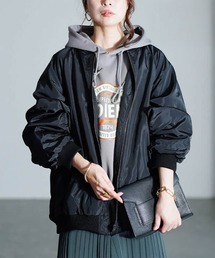 GOLDJAPAN（ゴールドジャパン）の「オーバーサイズMA-1ジャケット【大きいサイズ対応】（MA-1）」