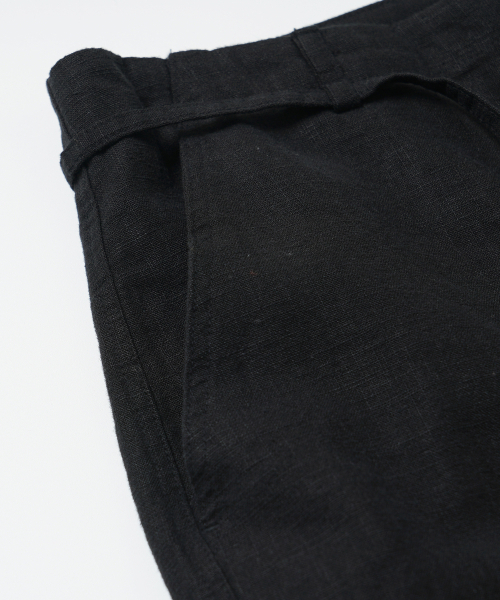 FRIZMWORKS(フリズムワークス)の「LINEN CARGO PARACHUTE PANTS _ BLACK(その他パンツ・メンズ・その他・MEDIUM/LARGE/X-LARGE)」の6枚目の写真