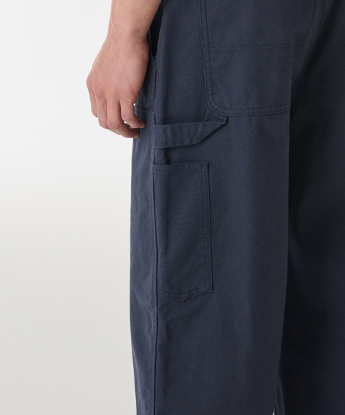 MUSINSA STANDARD（ムシンサスタンダード）の「キャンバスワイドダブルニーカーペンターパンツ [アイアングレー]（その他パンツ・メンズ・その他・40/31/33/26/27/28/29/38/42/36/34/32/30）」の8枚目の写真