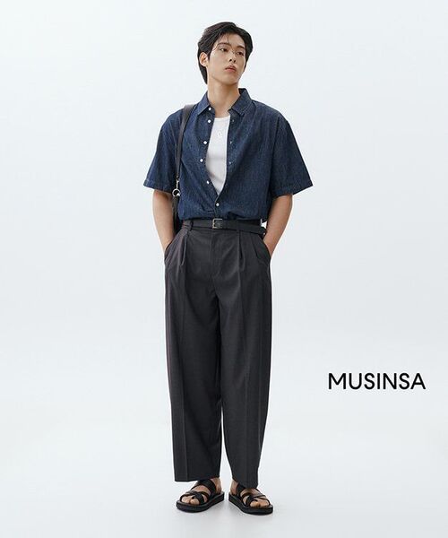MUSINSA STANDARD（ムシンサスタンダード）の「エッセンシャルタンクトップ [ホワイト]（Tシャツ/カットソー・メンズ・その他・XXX-LARGE/LARGE/MEDIUM/SMALL/X-LARGE/XX-LARGE）」の22枚目の写真
