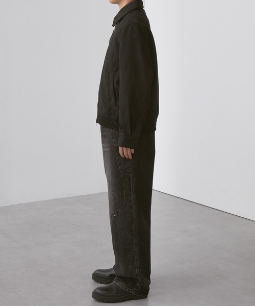 【SLICK/スリック】13oz Western Seams Baggy Denim Pants / 13オンスウエスタンシームバギーデニムパンツ/ テーパード