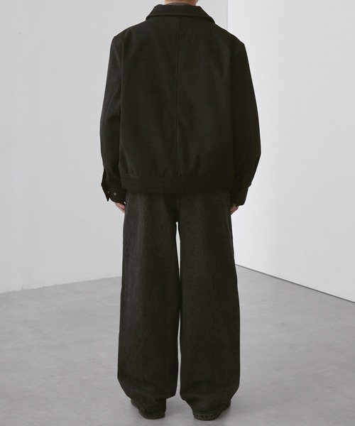 【SLICK/スリック】13oz Western Seams Baggy Denim Pants / 13オンスウエスタンシームバギーデニムパンツ/ テーパード