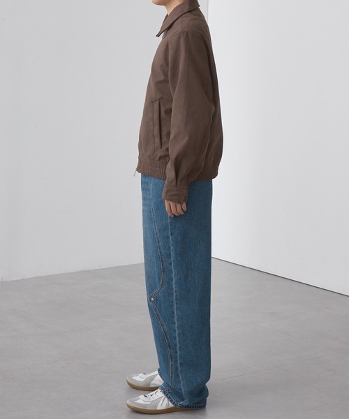 【SLICK/スリック】13oz Western Seams Baggy Denim Pants / 13オンスウエスタンシームバギーデニムパンツ/ テーパード