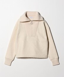 A DAY IN THE LIFE UNITED ARROWS（アデイインザライフユナイテッドアローズ）の「ブークレ ハーフジップ プルオーバー ＜A DAY IN THE LIFE＞（スウェット・レディース）」