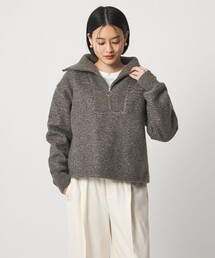 A DAY IN THE LIFE UNITED ARROWS | ブークレ ハーフジップ プルオーバー <A DAY IN THE LIFE>(スウェット)