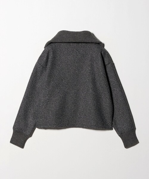 A DAY IN THE LIFE UNITED ARROWS(アデイインザライフユナイテッドアローズ)の「ブークレ ハーフジップ プルオーバー <A DAY IN THE LIFE>(スウェット・レディース・ダークグレー/オフホワイト・FREE)」の10枚目の写真