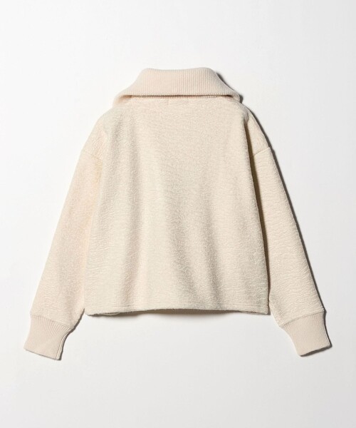 A DAY IN THE LIFE UNITED ARROWS(アデイインザライフユナイテッドアローズ)の「ブークレ ハーフジップ プルオーバー <A DAY IN THE LIFE>(スウェット・レディース・ダークグレー/オフホワイト・FREE)」の14枚目の写真
