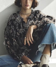 ROSE BUD | (mag.by c)FLOWER JACQUARD BLOUSE(シャツ/ブラウス)