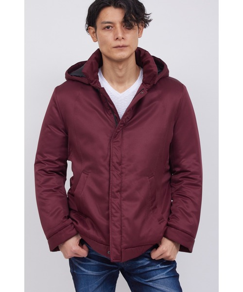 TORNADO MART（トルネードマート）の「ﾂｲﾙﾊﾟﾌｧｰﾌﾞﾙｿﾞﾝ（ダウンジャケット/コート・メンズ・ブラック/ワインレッド・M/L/LL/XXL）」の2枚目の写真