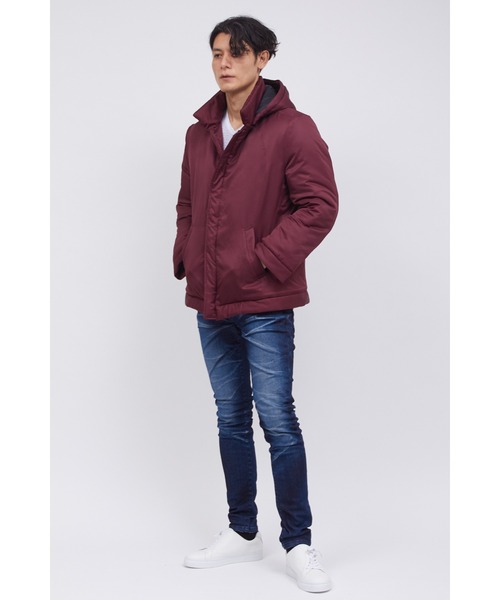 TORNADO MART（トルネードマート）の「ﾂｲﾙﾊﾟﾌｧｰﾌﾞﾙｿﾞﾝ（ダウンジャケット/コート・メンズ・ブラック/ワインレッド・M/L/LL/XXL）」の7枚目の写真