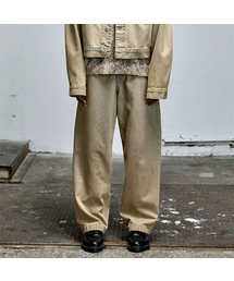 ERER（エルエル）の「刺繍ディテールデニムパンツ ベージュ（デニムパンツ）」