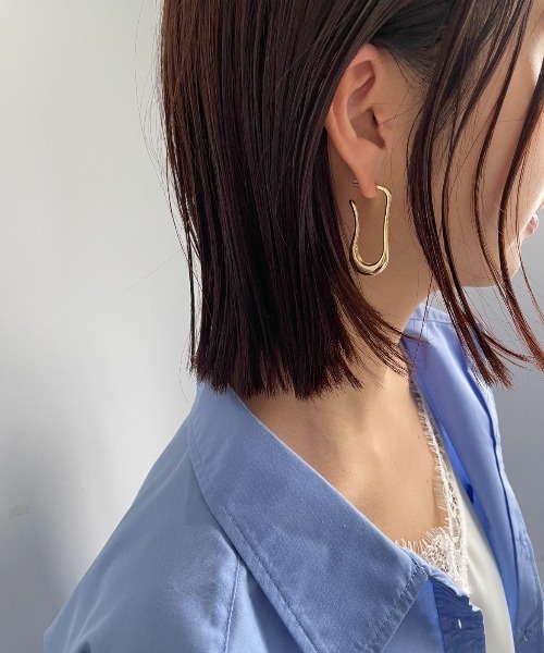 AIC.（エーアイシー）の「オーバルピアス（ピアス（両耳用）・レディース・シルバー/ゴールド・FREE）」の14枚目の写真