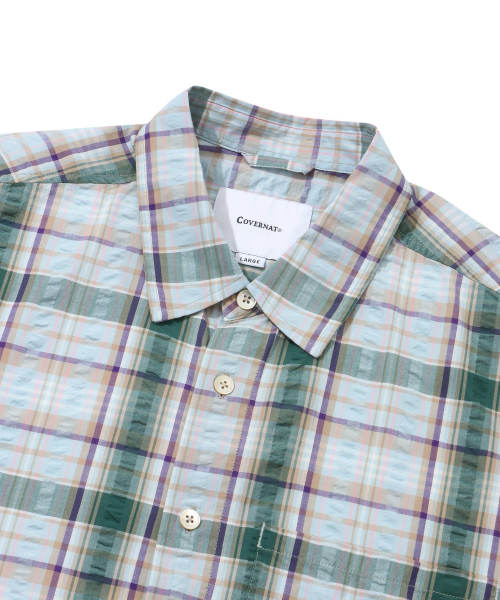 COVERNAT(カバーナット)の「マルチチェックハーフシャツマルチ(シャツ/ブラウス・レディース・その他・SMALL/MEDIUM/LARGE/X-LARGE)」の3枚目の写真
