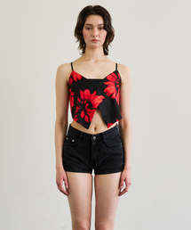FLUTTER TOP / RED