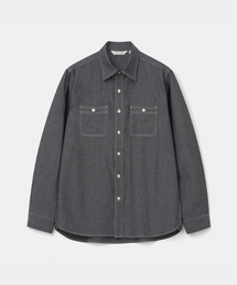 chambray shirt black