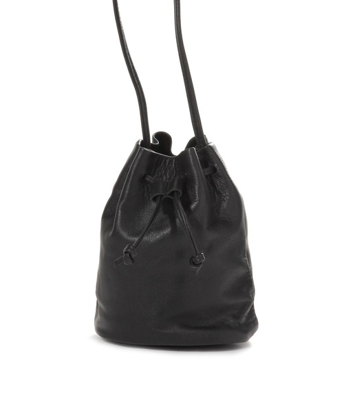 niko and...(ニコアンド)の「アソートレザー巾着ショルダーバッグ(ショルダーバッグ・メンズ・ブラック/ベージュ・FREE)」の9枚目の写真