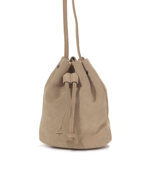 niko and...(ニコアンド)の「アソートレザー巾着ショルダーバッグ(ショルダーバッグ・メンズ・ブラック/ベージュ・FREE)」の10枚目の写真