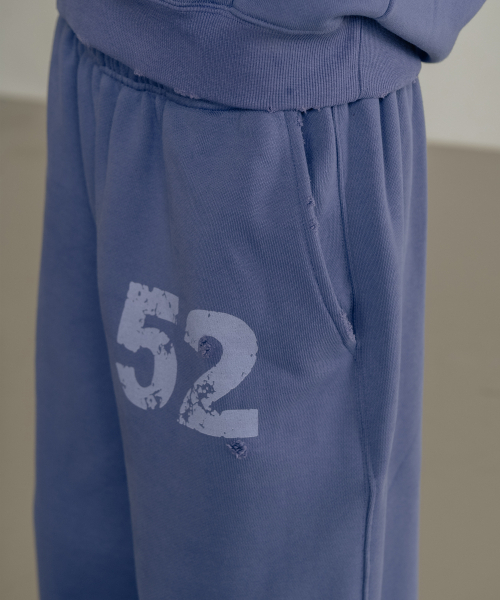 SSIN AND LEE（シンアンドリー）の「(UNI) ラスティコットンスウェットパンツブルー（スウェットパンツ・レディース・その他・SMALL/MEDIUM/LARGE）」の9枚目の写真