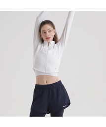 SKULLPIG（スカルピグ）の「SWJ23040-07 ゼロアクティブクロップジャケットピュアホワイト（その他アウター）」