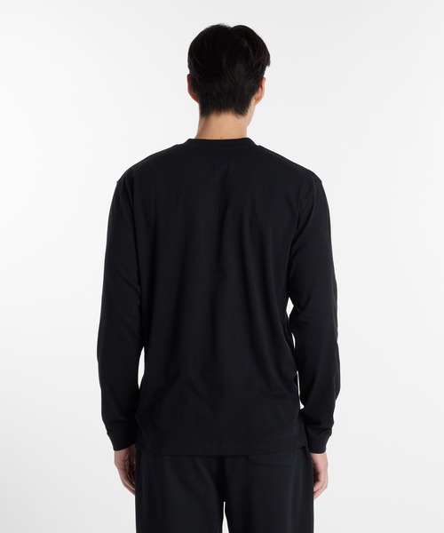 NEW BALANCE(ニューバランス)の「大谷翔平オールウェイズオンロゴ長袖Tシャツ(Tシャツ/カットソー・メンズ・ネイビー/ホワイト/ブラック・SMALL/MEDIUM/LARGE/X-LARGE/XX-LARGE/XXX-LARGE)」の11枚目の写真