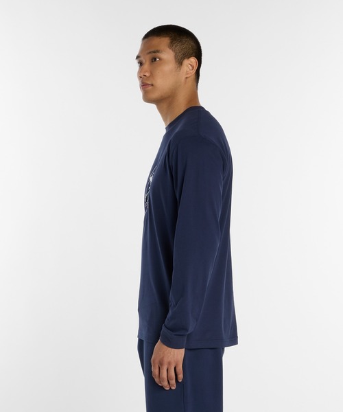 NEW BALANCE(ニューバランス)の「大谷翔平オールウェイズオンロゴ長袖Tシャツ(Tシャツ/カットソー・メンズ・ネイビー/ホワイト/ブラック・SMALL/MEDIUM/LARGE/X-LARGE/XX-LARGE/XXX-LARGE)」の16枚目の写真