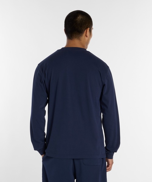 NEW BALANCE(ニューバランス)の「大谷翔平オールウェイズオンロゴ長袖Tシャツ(Tシャツ/カットソー・メンズ・ネイビー/ホワイト/ブラック・SMALL/MEDIUM/LARGE/X-LARGE/XX-LARGE/XXX-LARGE)」の17枚目の写真