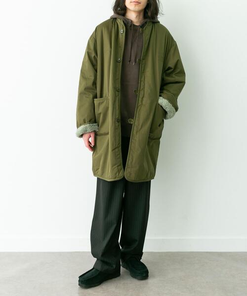 ARMY TWILL アーミーツイルフランス軍 リバーシブルモッズコート 裏ボア ARMY TWILL（アーミーツイル） ミリタリージャケット モッズコート