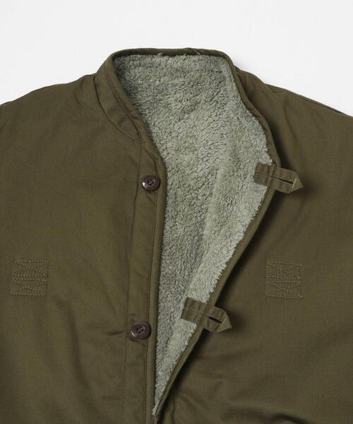 ARMY TWILL(アーミーツイル)の「ARMY TWILL Twill Reversible Coat(その他アウター・メンズ・カーキ/ブラック/ベージュ・LARGE/MEDIUM/SMALL)」の10枚目の写真