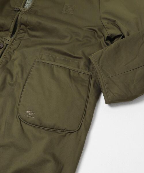 ARMY TWILL(アーミーツイル)の「ARMY TWILL Twill Reversible Coat(その他アウター・メンズ・カーキ/ブラック/ベージュ・LARGE/MEDIUM/SMALL)」の9枚目の写真