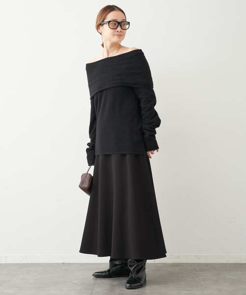 ボンディング フレアスカート（スカート）｜Deuxieme Classe