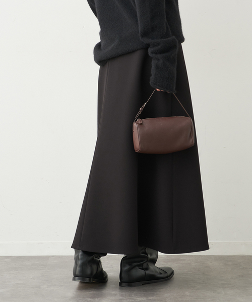 Deuxieme Classe(ドゥーズィエムクラス)の「ボンディング フレアスカート(スカート・レディース・ブラック・34/36/38)」の7枚目の写真