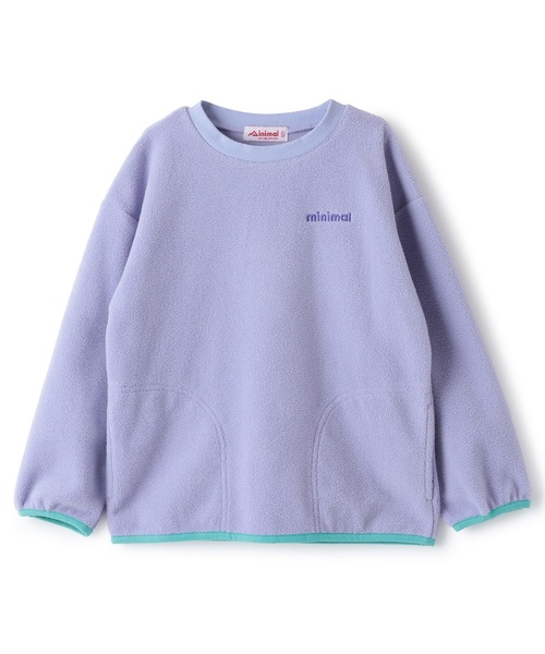 minimal（ミニマル）の「フリースプルオーバー（スウェット・キッズ・マジェンタ/ラベンダー/チャコール/ミント/オフホワイト/ダークオレンジ・100cm/110cm/130cm/90cm/120cm/140cm）」の18枚目の写真