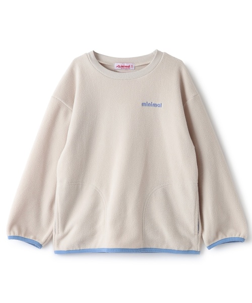 minimal（ミニマル）の「フリースプルオーバー（スウェット・キッズ・マジェンタ/ラベンダー/チャコール/ミント/オフホワイト/ダークオレンジ・100cm/110cm/130cm/90cm/120cm/140cm）」の17枚目の写真