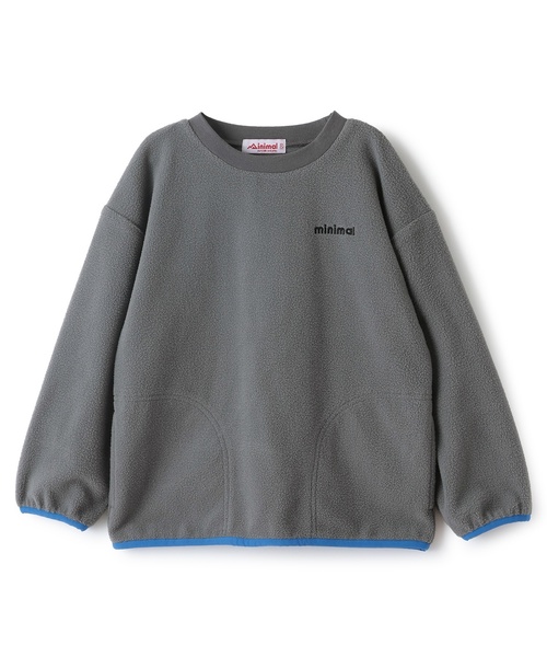 minimal（ミニマル）の「フリースプルオーバー（スウェット・キッズ・マジェンタ/ラベンダー/チャコール/ミント/オフホワイト/ダークオレンジ・100cm/110cm/130cm/90cm/120cm/140cm）」の14枚目の写真